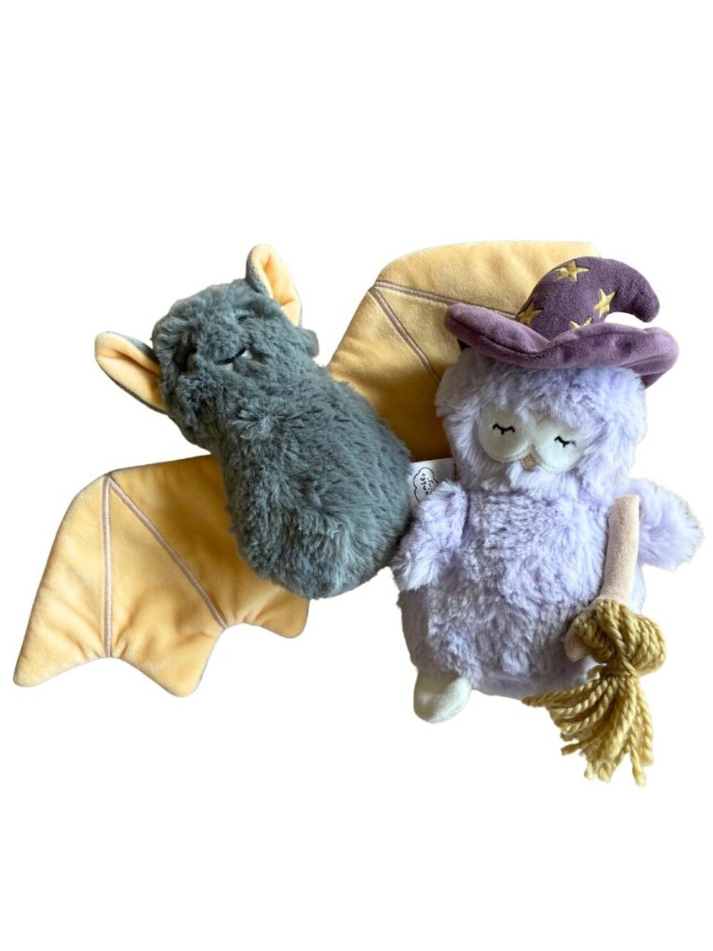 Entire Closet $5!  Slumberkins Bat & Wizard Owl Plush Stuffed Animal Lot